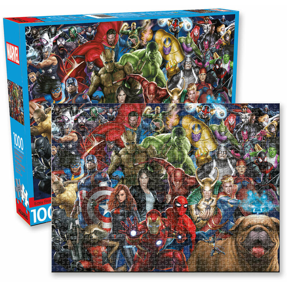 Aquarius Marvel Cast Gallery Puzzle 1000pc