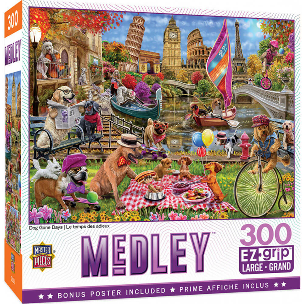 Arcydzieła Ezgrip Medley 300pc Puzzle