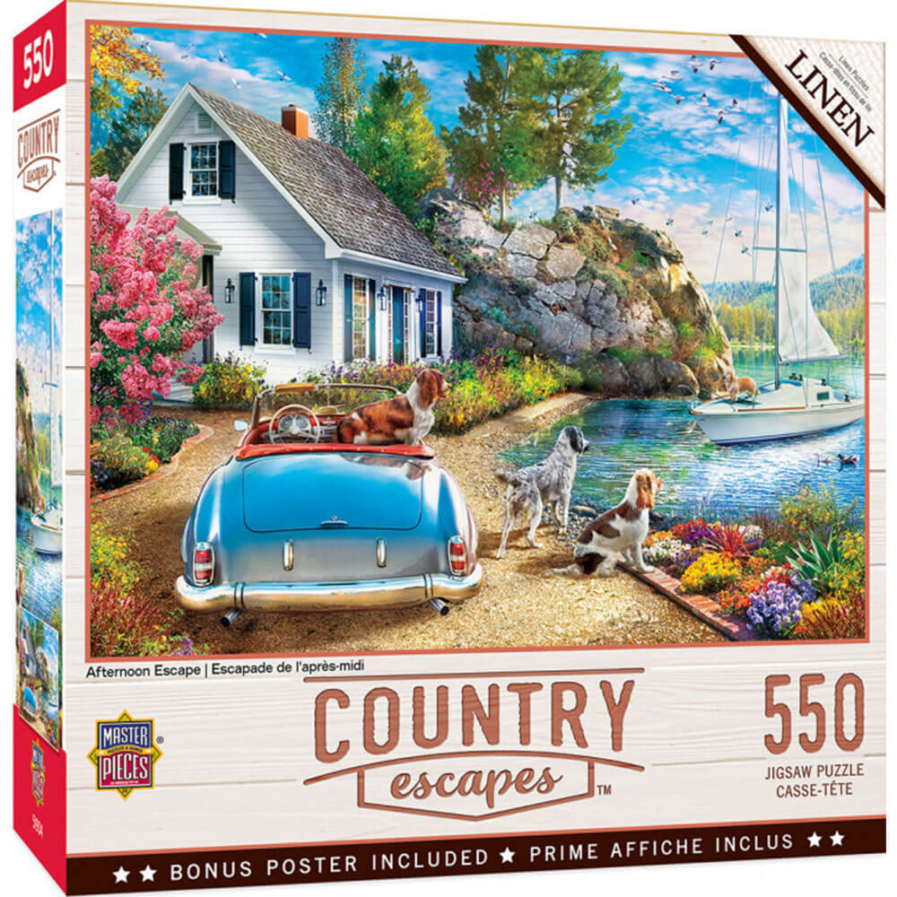 Masterpieces Country flyr 550 st pussel