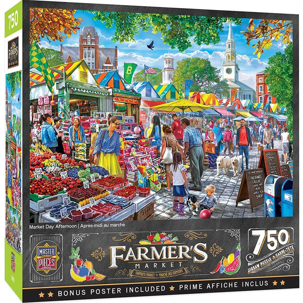 Masterpieces Farmer's Market 750pc puzzel