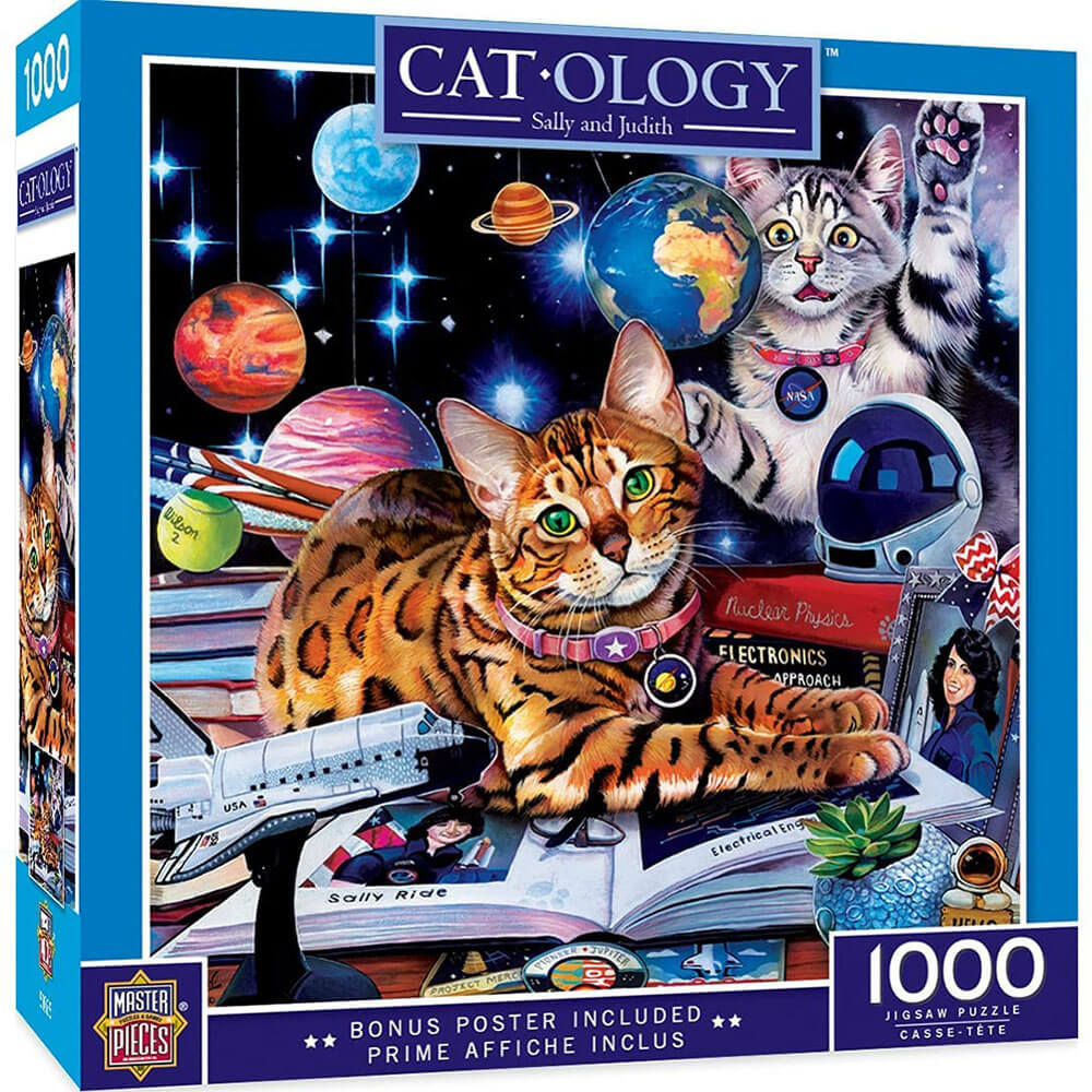 Masterpieces Cat-teknik 1000pc puslespil