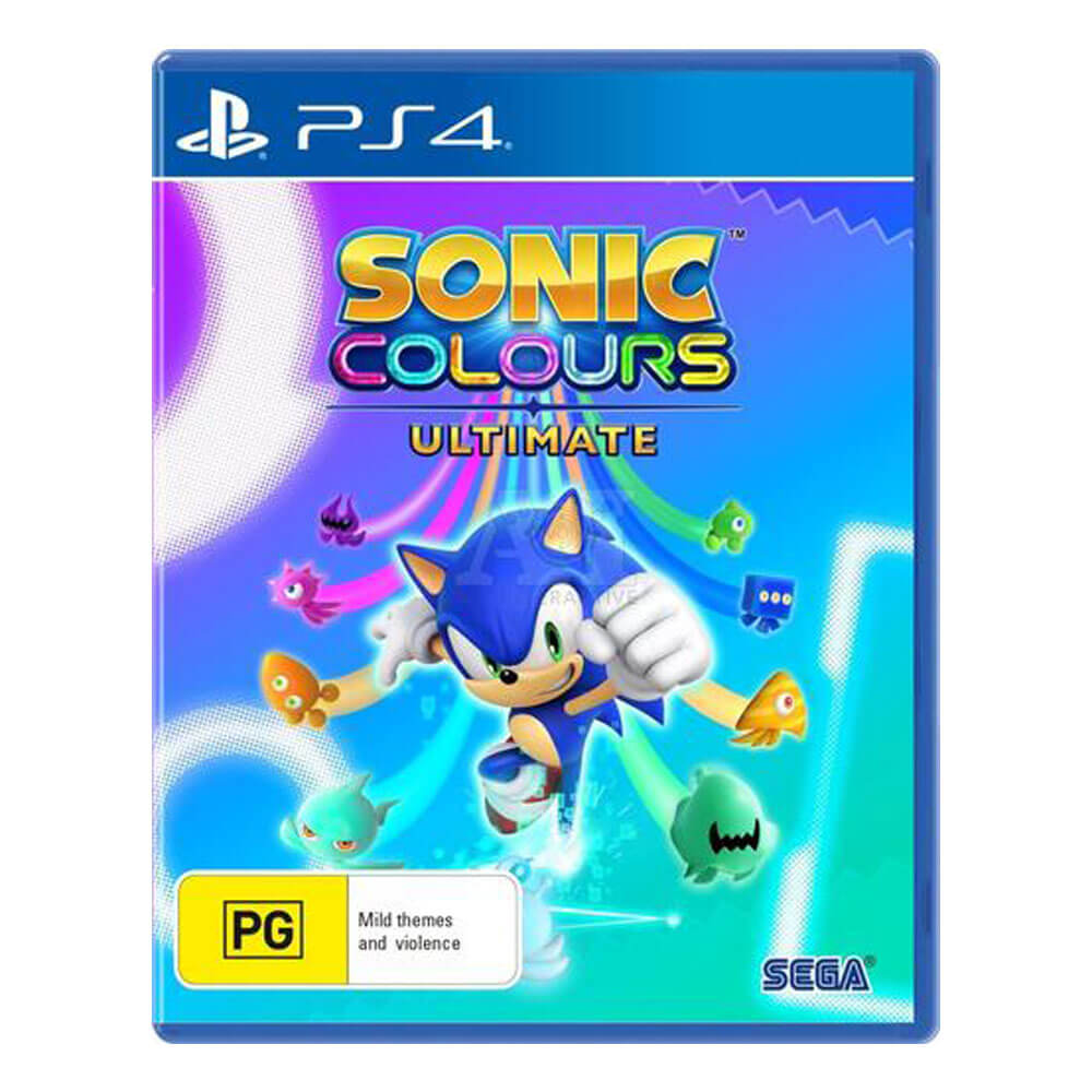 Game vidéo de l'édition standard des couleurs soniques Ultimate