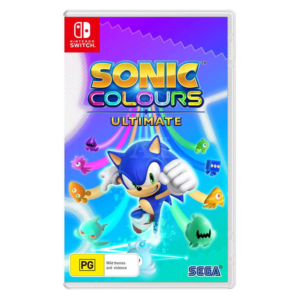 Game vidéo de l'édition standard des couleurs soniques Ultimate