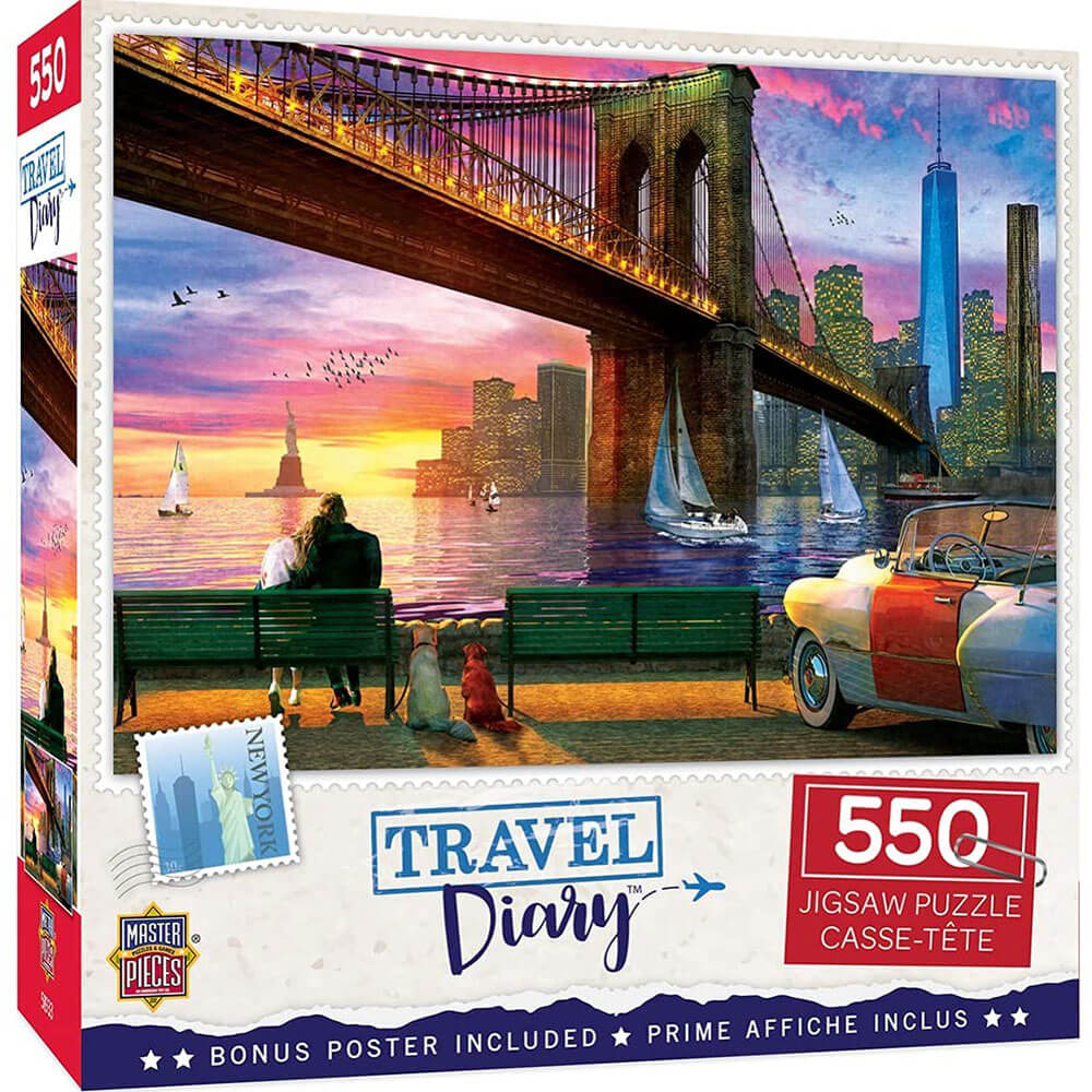 Arcydzieła Puzzle podróży 550pc