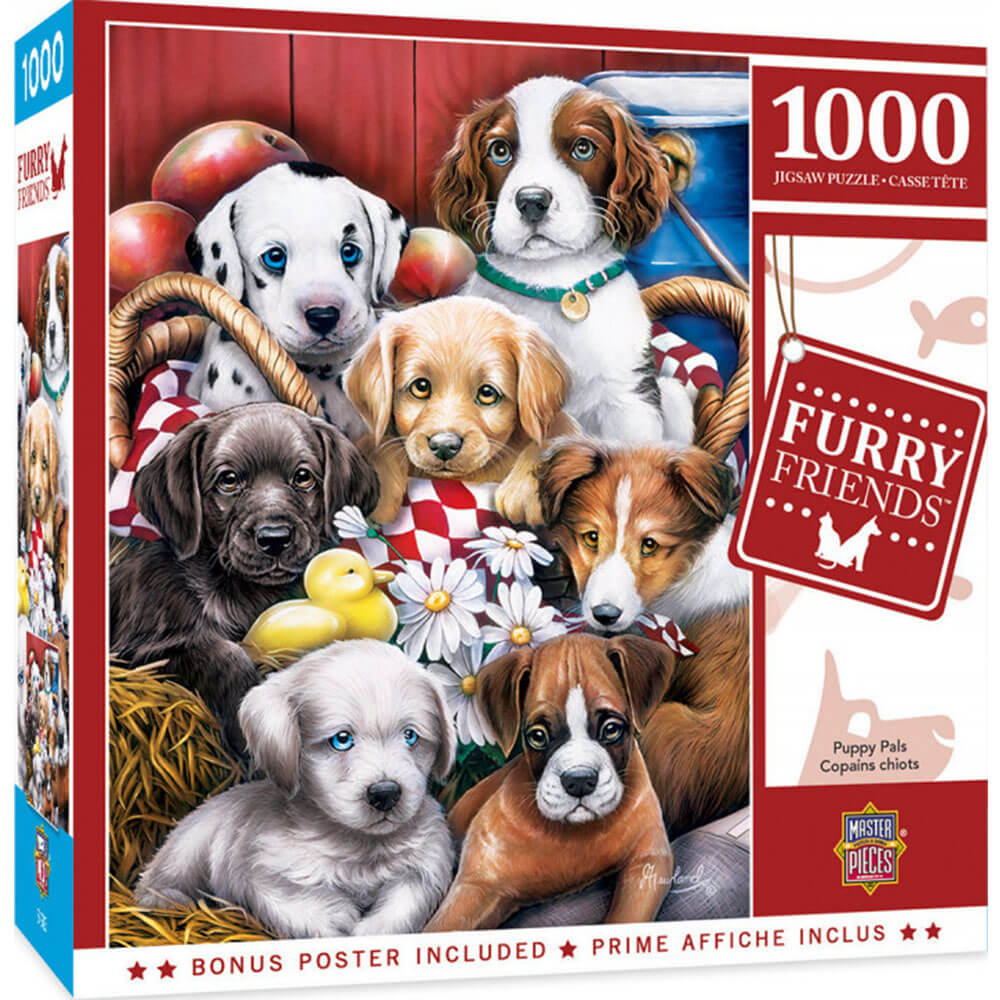 Arcydzieła furry przyjaciele 1000pc Puzzle