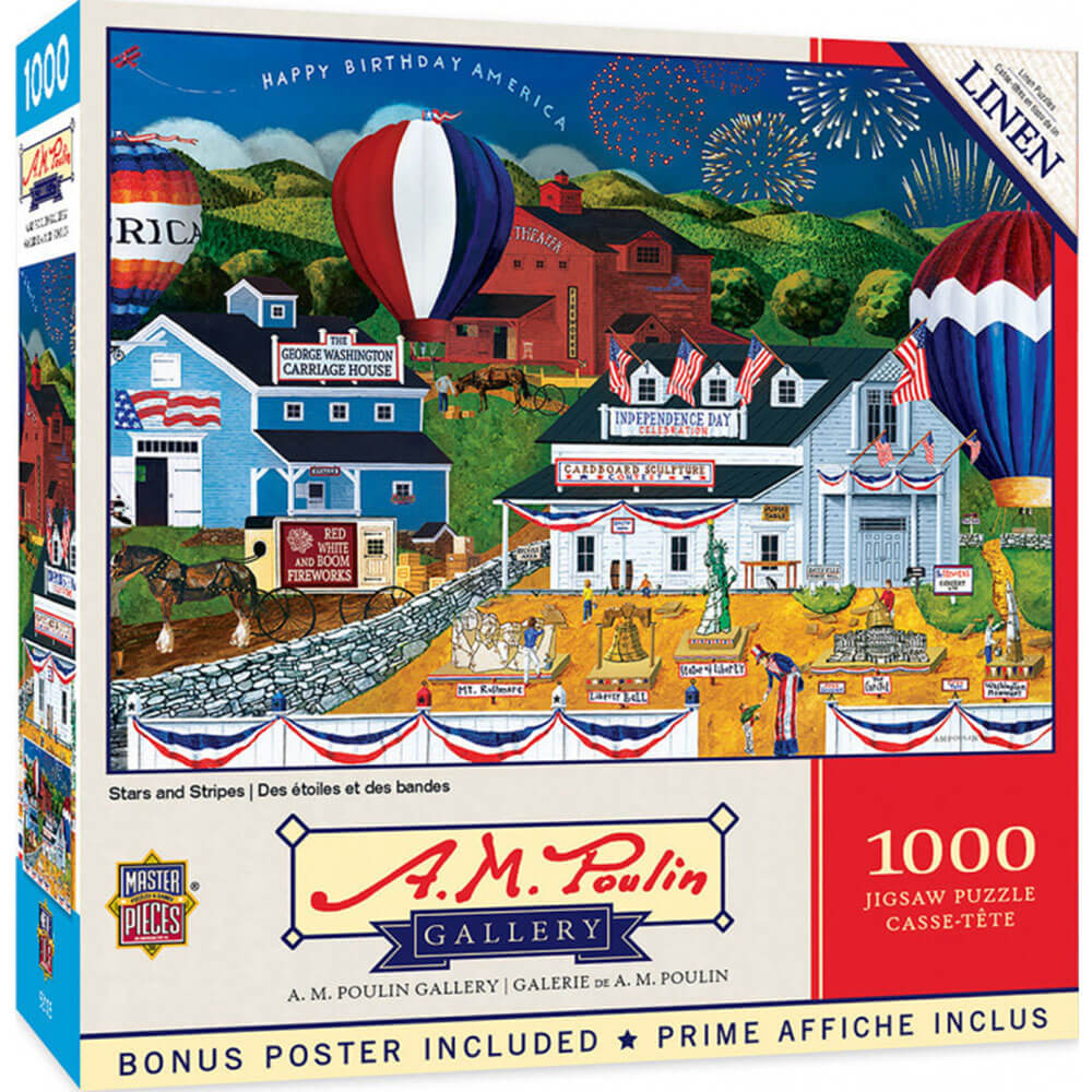 Mesterverk A.M. Poulin 1000pc puslespill