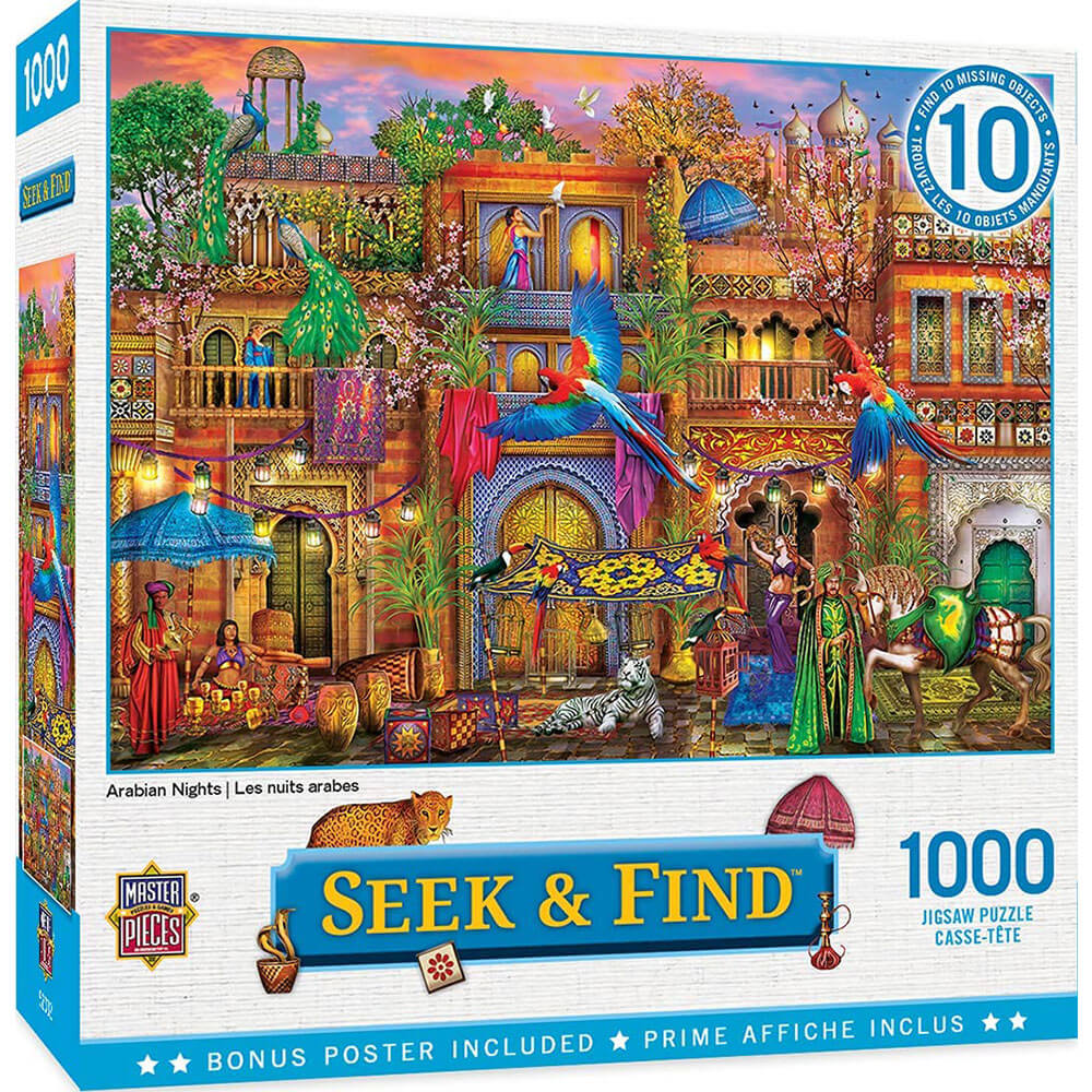 MasterPieces Suchen und Finden 1000-teiliges Puzzle