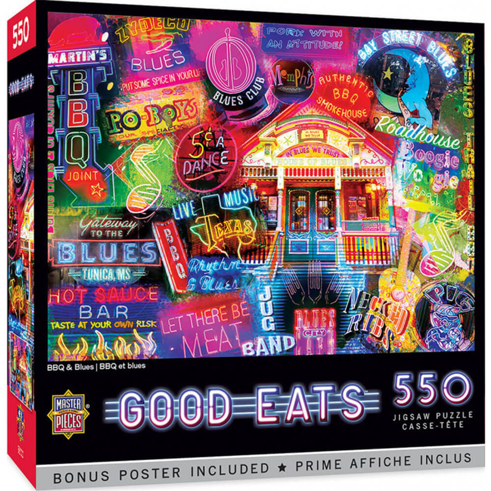 Masterpieces Good eet 550 pc puzzel