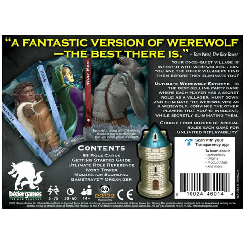 Ultimate Werewolf Extreme Edition Family Game