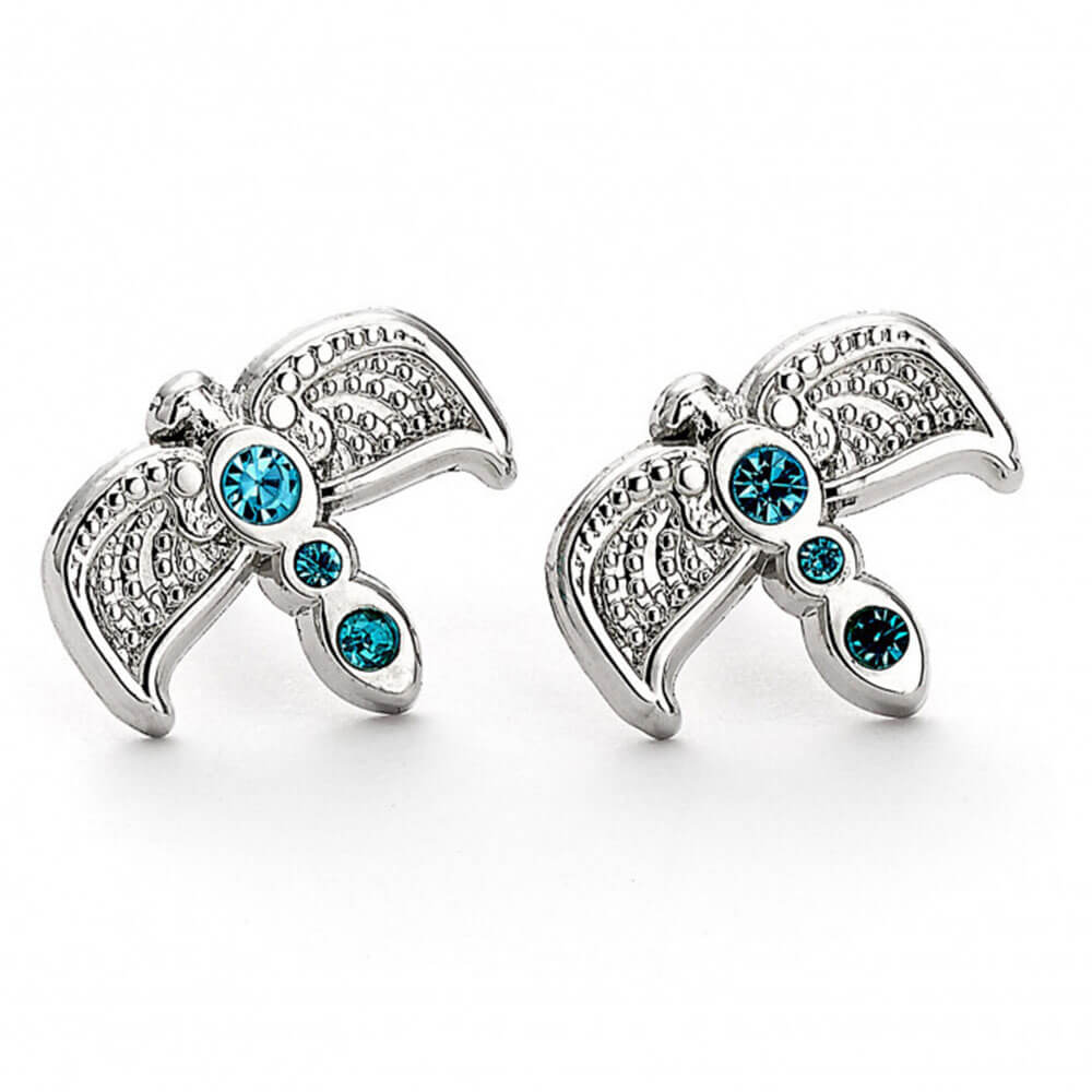 Harry Potter Silver Plated Diadem Stud Earrings