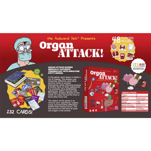 Organ ATTACK! New Edition Card Game