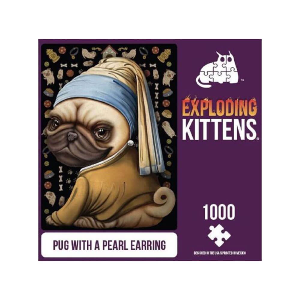 Puzzle de gatinhos explodindo 1000pcs