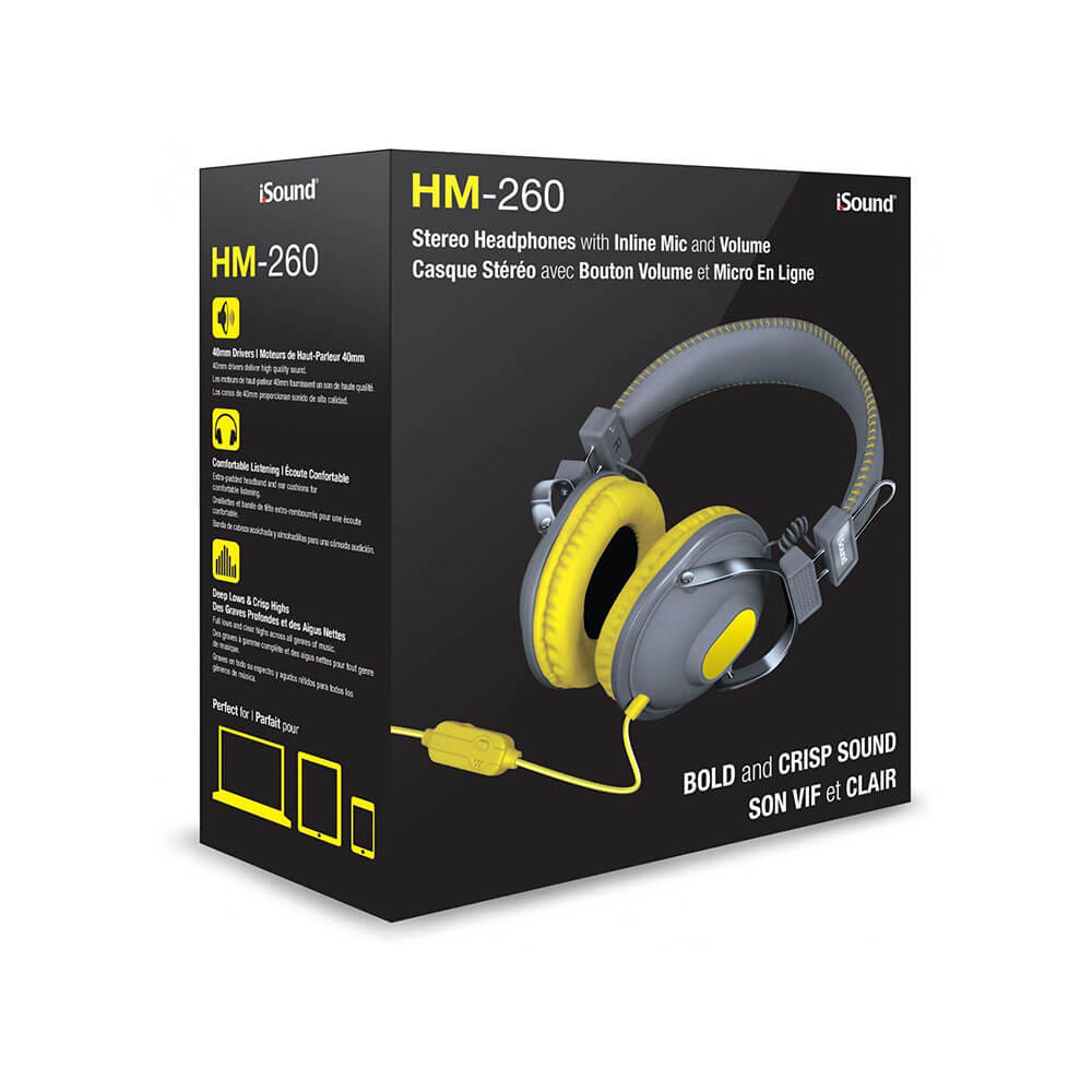 ISOUND HM-260 WIRED fone de ouvido