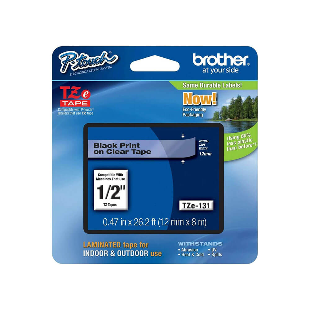 Brother Tape Etikett 12mmx8m