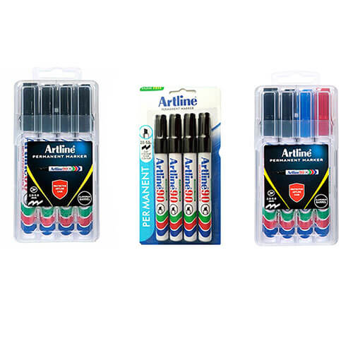 Artline Permanent Marker 5mm Chisel