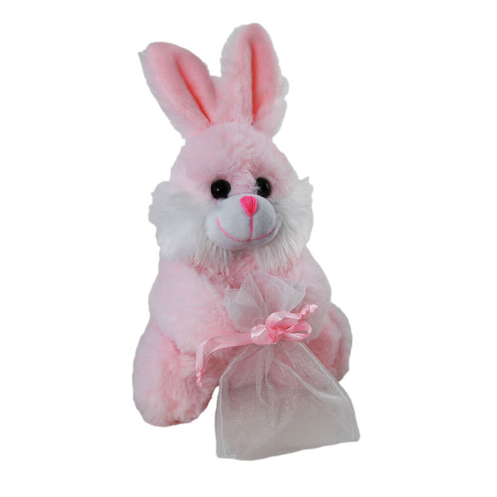 Elka Bunny med väska mjuk leksak 18 cm