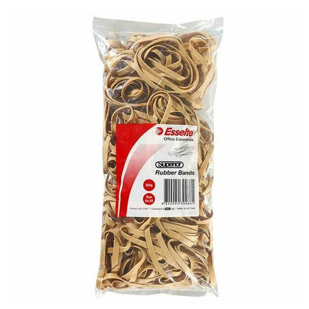 Esselte Rubber Bands 500g taske