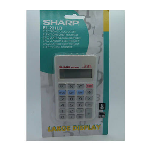 Sharp 8 Digit Calculator