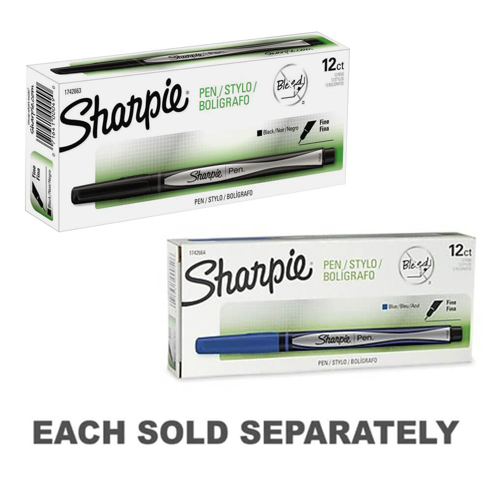 Sharpie Fineliner Pen (12pk)