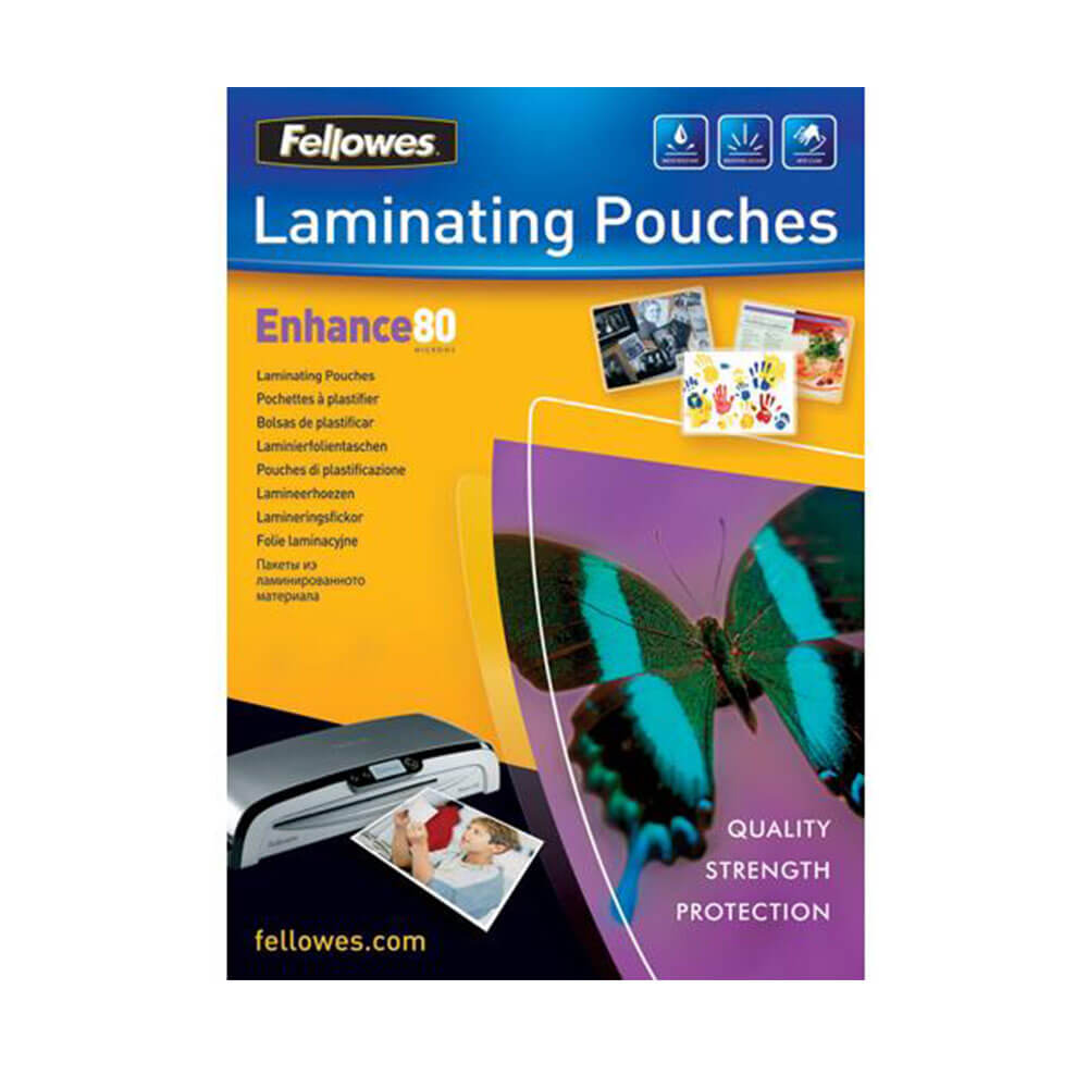 Fellowes laminating torebki połysk a4 25pk