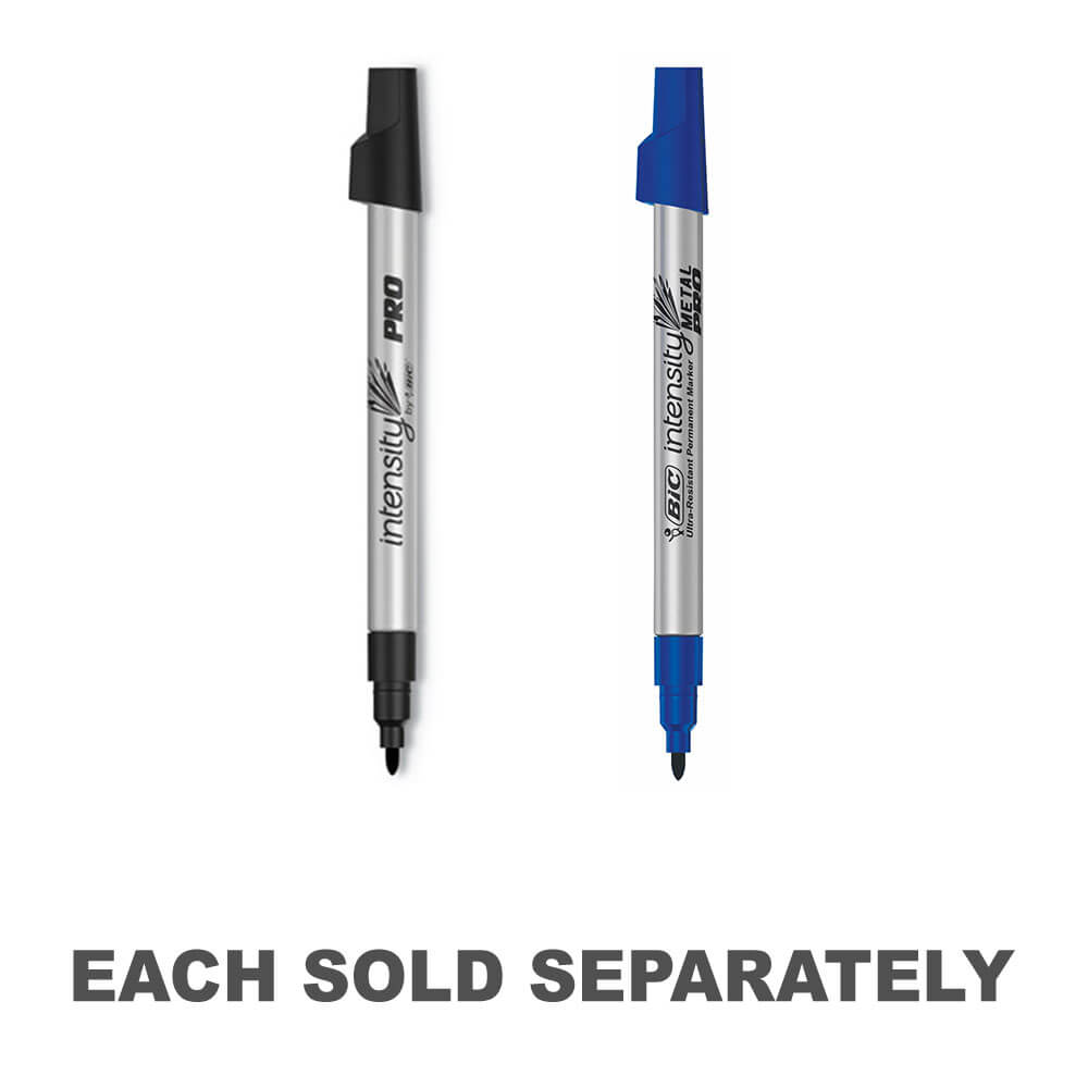 Bic Intensity Metal Pro Permanent Marker 2.2mm 12pk