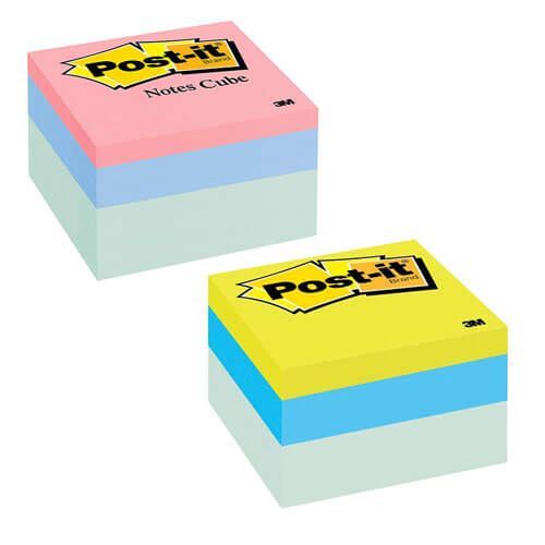 Post-it Cube Notes (76x76mm)