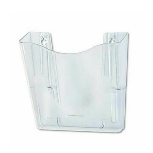 Deflecto Docupocket Wall File Pocket (Clear)