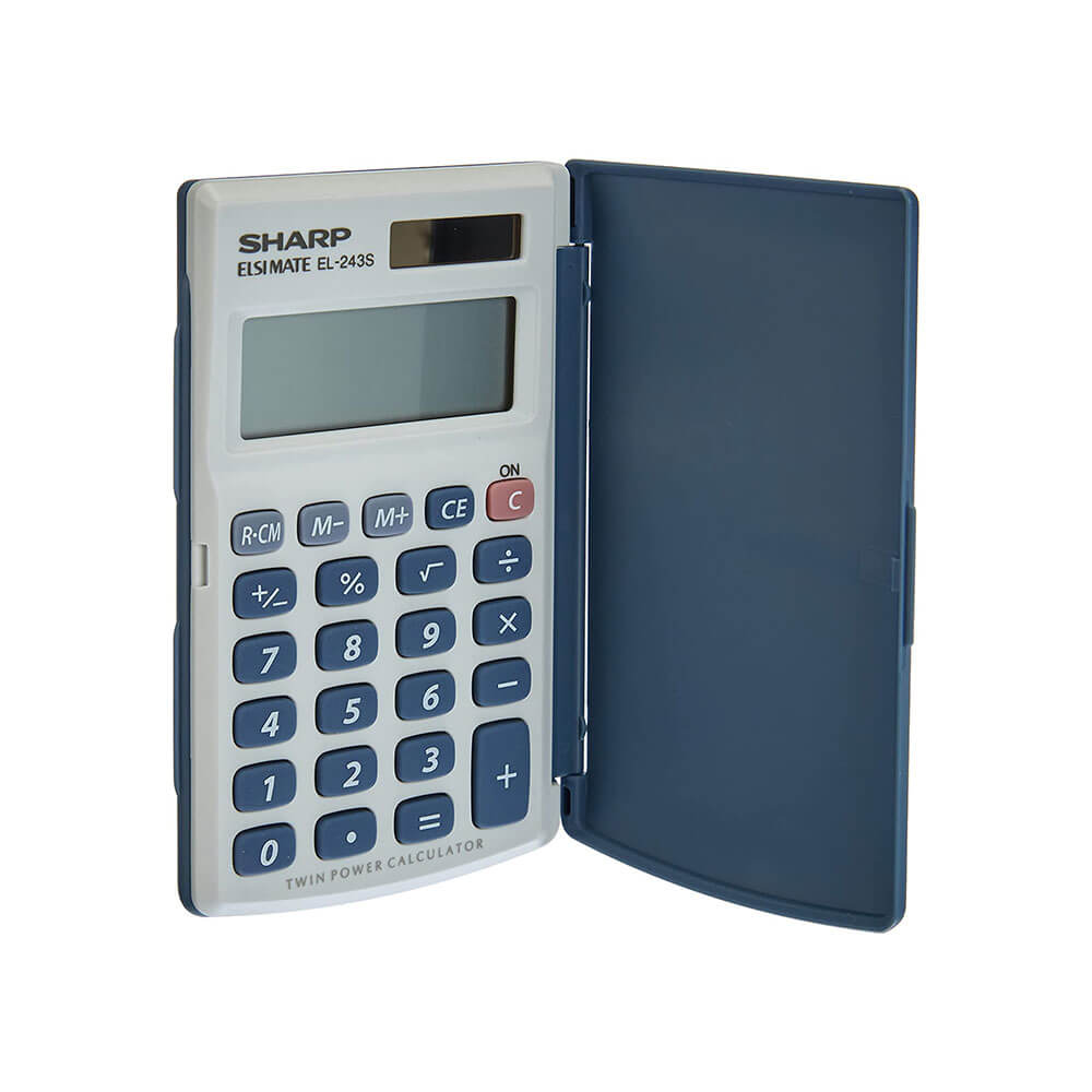 Sharp 8 Digit Dual Power Calculator