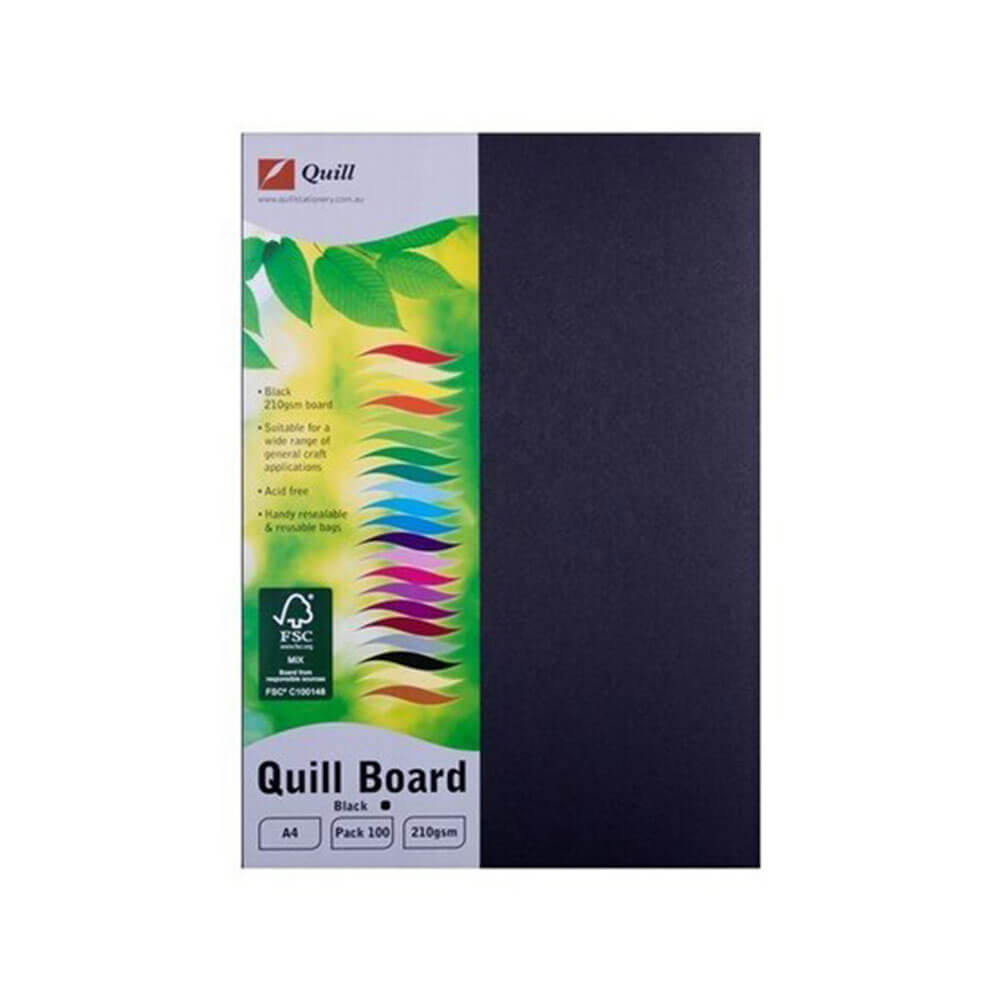 Quill Cardboard A4 (100 pk)