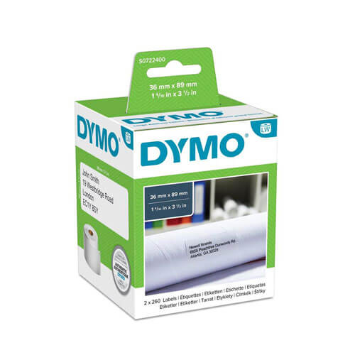 Dymo Labelwriter Address Label White (2 Rolls)