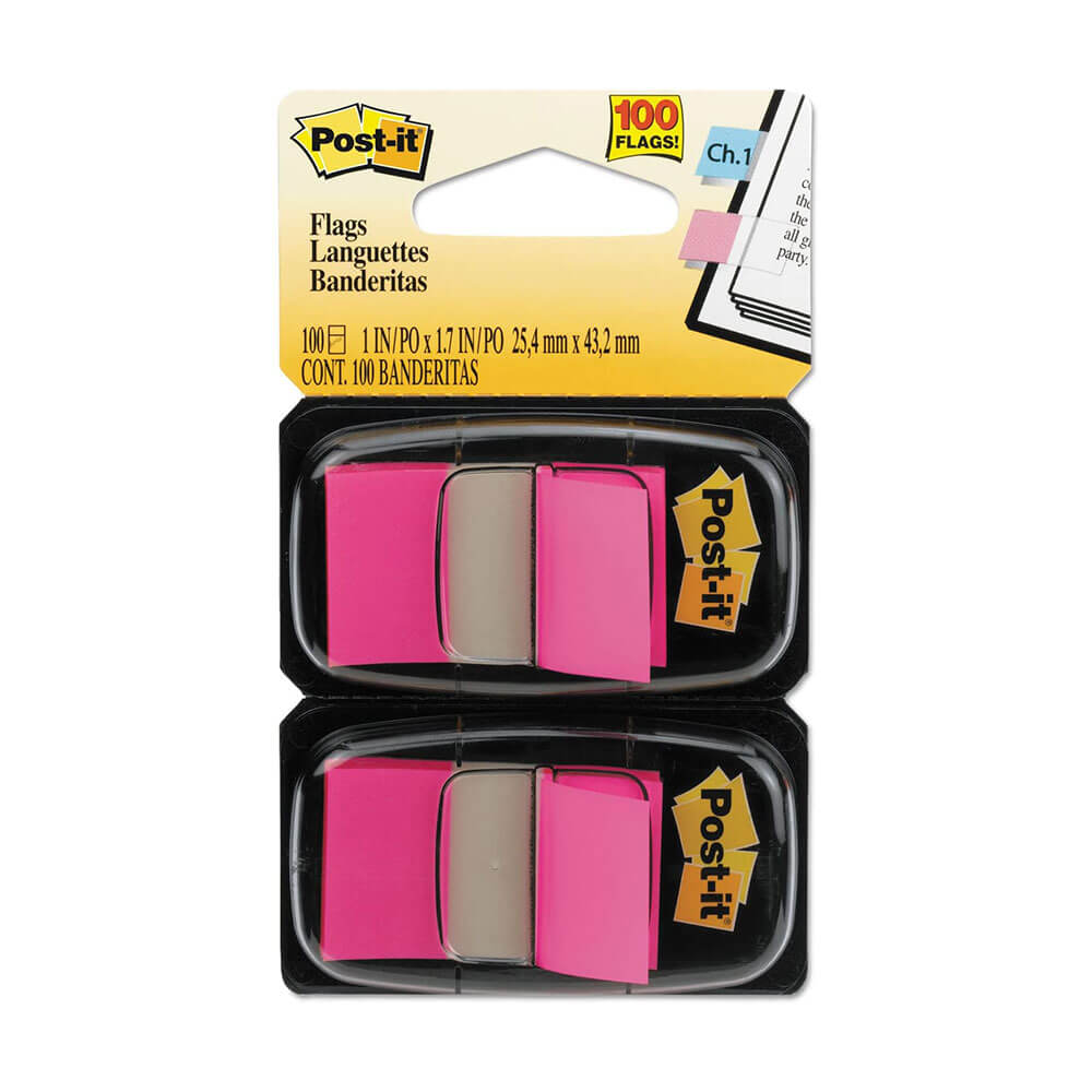 Post-it Twin Pack Flags 100st