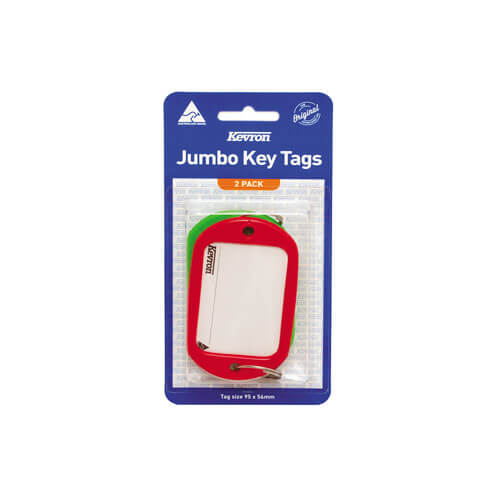 Kevron Key Tags 2pk (Assorted)