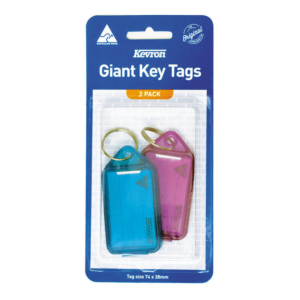 Kevron Key Tags 2pk (variado)