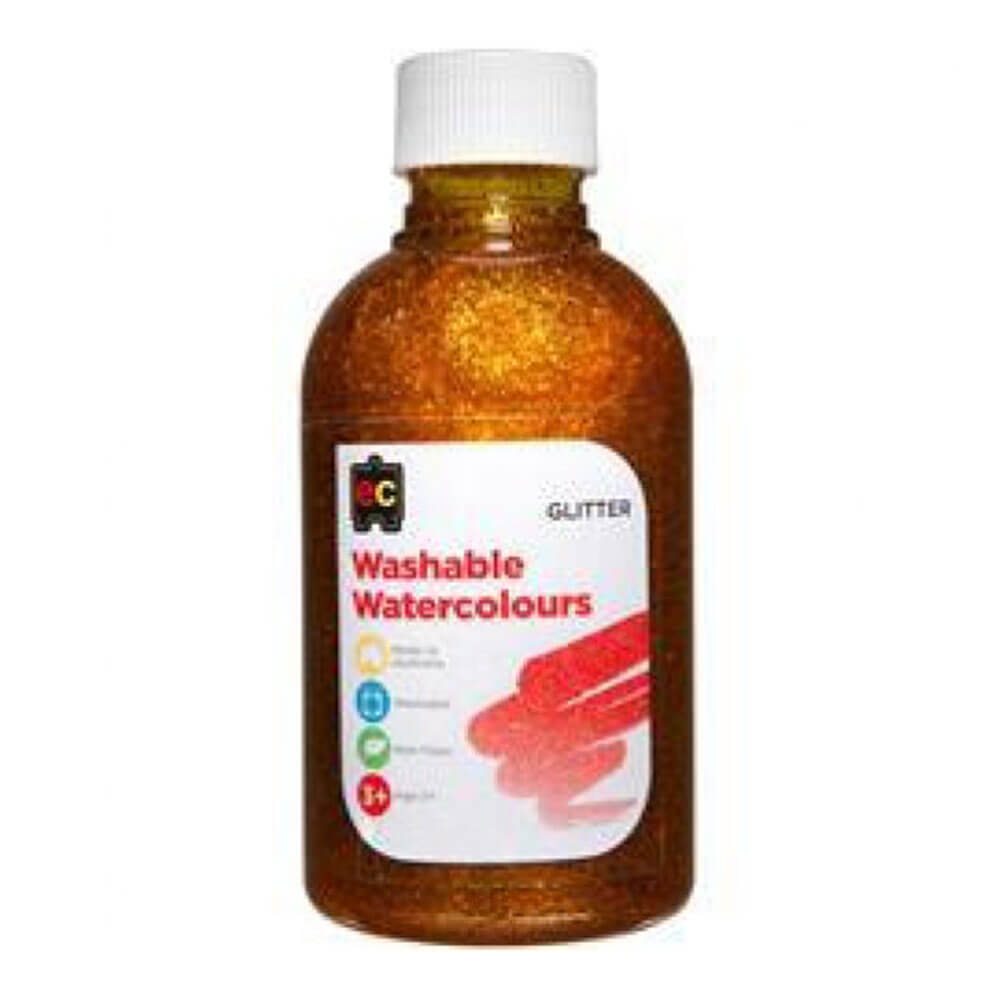 EC Glitter wasbare waterverf 250 ml