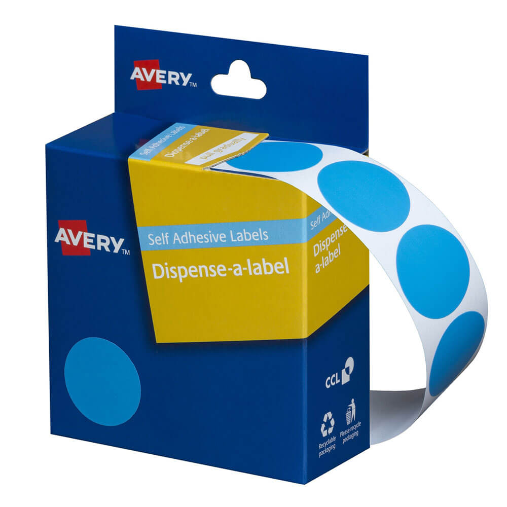 Avery autoadhesivas DOT Etiquetas 24 mm (500pcs)