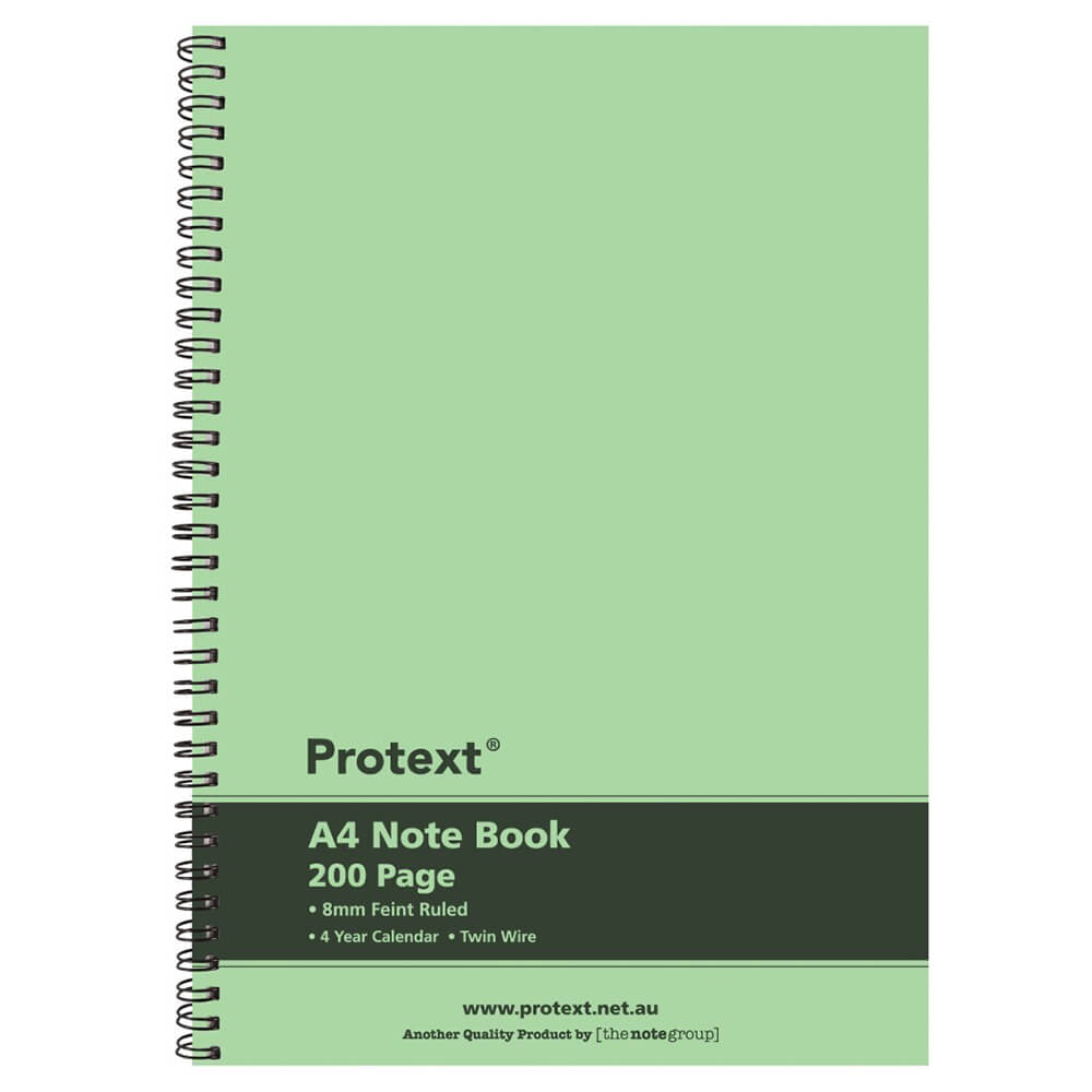 Protext Twin Wire Notebook 200 páginas (A4)