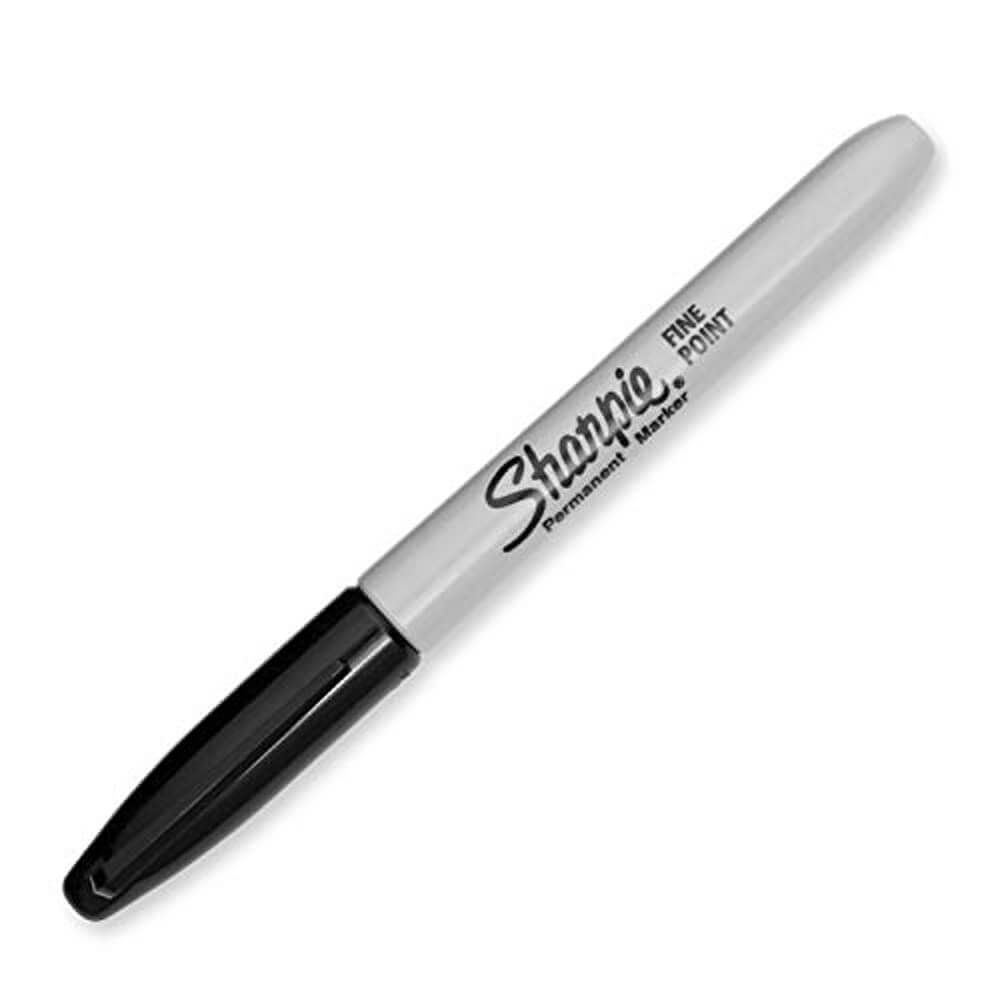 Sharpie Fine Point Permanent Marker (Black)