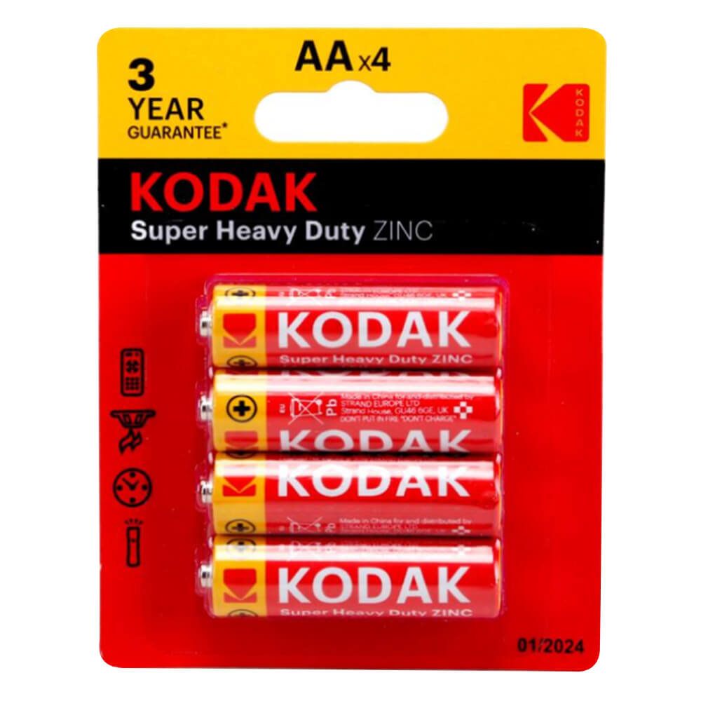 Kodak super tunge batterier (AA)