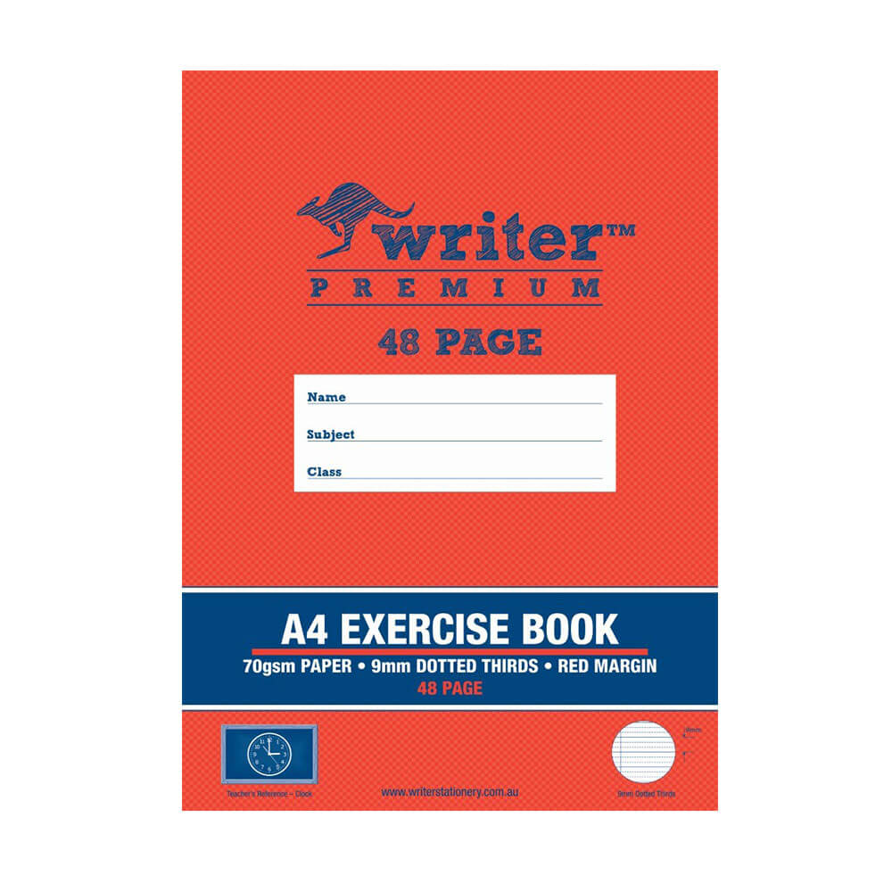 Writer Premium Oefening Book 48 gestippelde pagina's (A4)