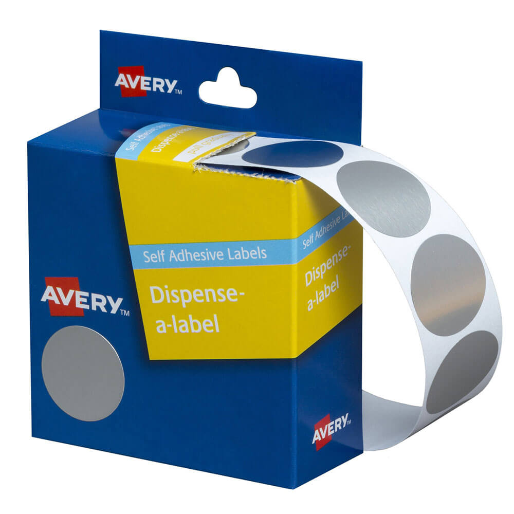 Avery autoadhesivas DOT Etiquetas 24 mm (250pcs)