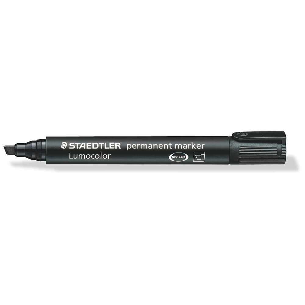 staedtler lumocolor永久チゼルチーズ先端マーカー10pc