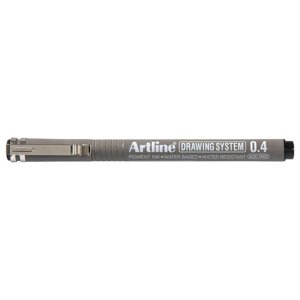 Artline Drawing System Pen 12 Stück (Schwarz)