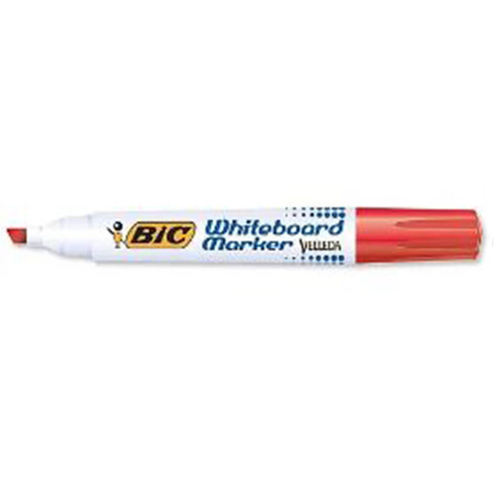 Bic beitel tip whiteboard marker (doos van 12)