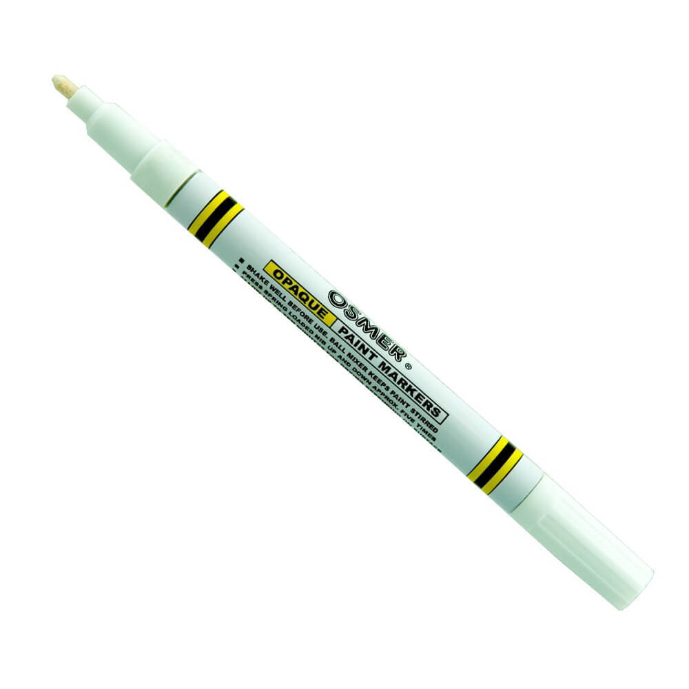 Marcador de pintura Osmer 12pcs (blanco)