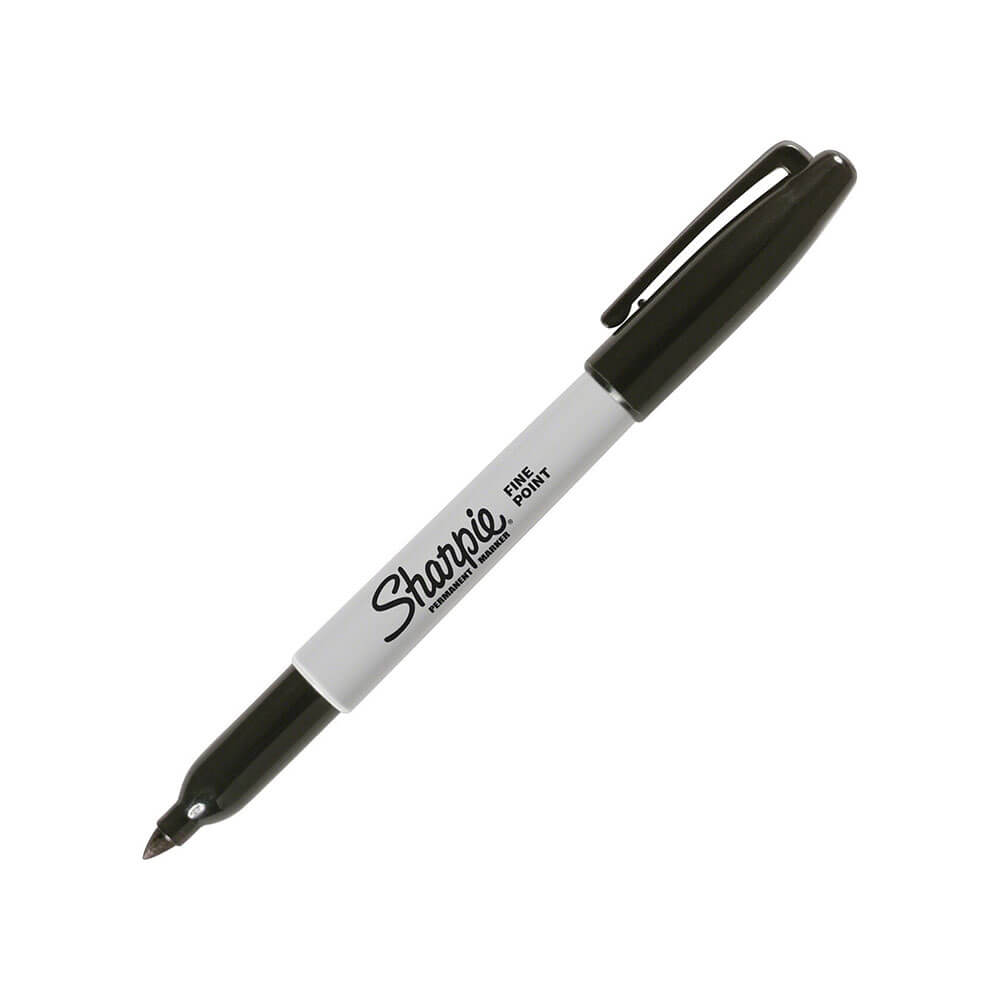 Sharpie permanent fin markør 1,00 mm (kasse med 12)