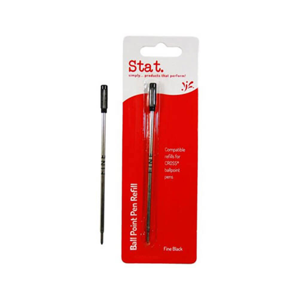 Stat Cross Ballpoint Pen Navill Fine (pack van 10)