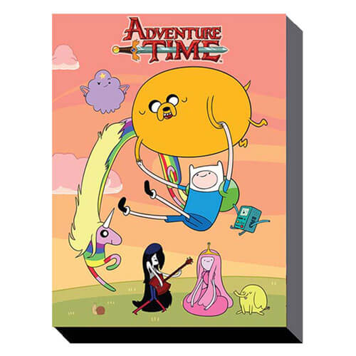 Adventure Time 60cm x 80cm Wall Art Canvas