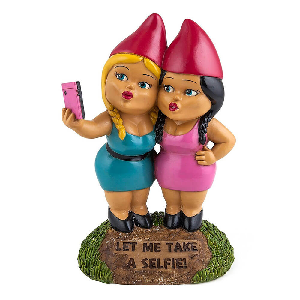 BigMouth The Selfie Sisters Gnome