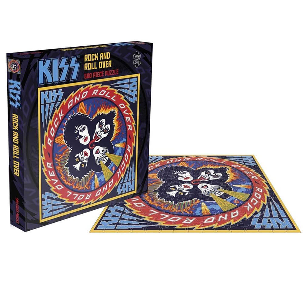  Steinsägen-KISS-Puzzle (500 Teile)