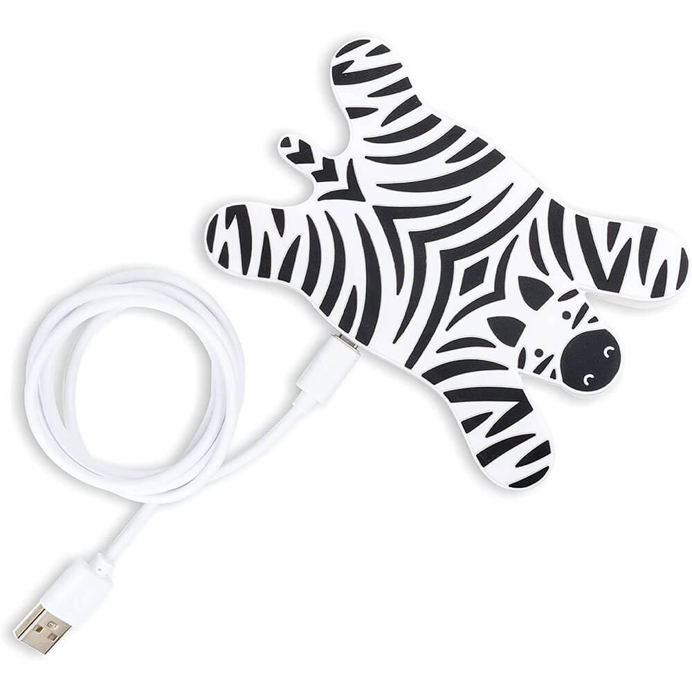 Mustard Zebra Wireless Phone Charger